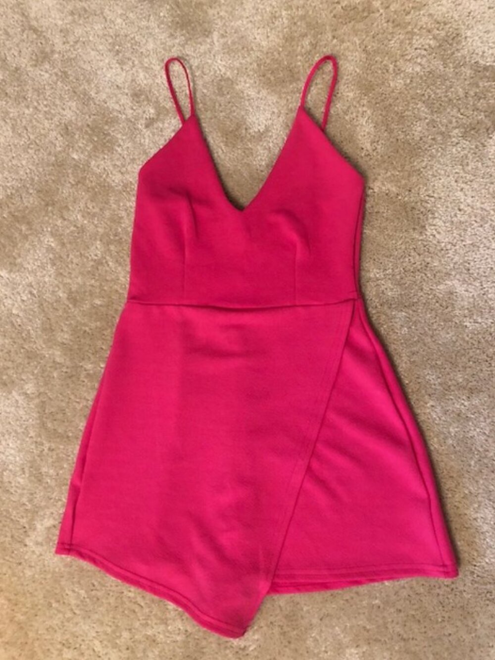 Missguided Strappy Crepe Wrap Skort Size 4